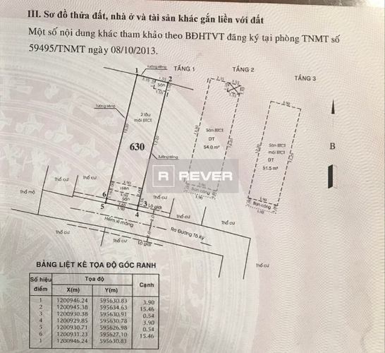  Nhà phố ngay khu Công viên phần mềm Quang Trung, diện tích đất 62.4m2.