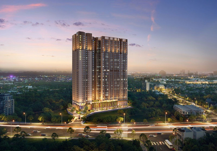 Căn hộ Opal Skyline, Thuận An Căn hộ Opal Skyline tầng 7 có 2 phòng ngủ, không có nội thất.