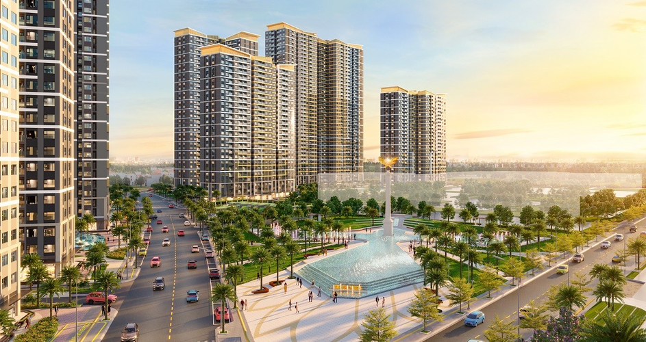 Studio Vinhomes Grand Park, Quận 9 Studio Vinhomes Grand Park thiết kế 1 phòng ngủ, nội thất cơ bản.