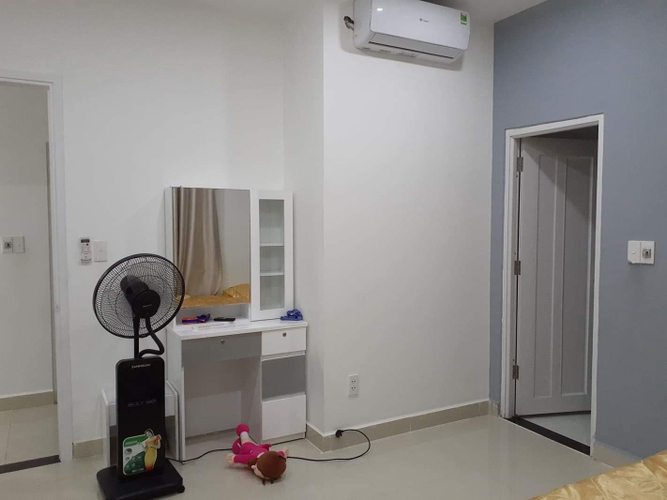 phòng ngủ căn hộ Topaz City Căn hộ Topaz City tầng 2 thiết kế 2 phòng ngủ, đầy đủ nội thất.