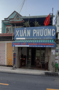 Nhà phố Huyện Hóc Môn Nhà mặt tiền đường Phạm Thị Giây thiết kế 1 trệt, 1 lầu đúc kiên cố.