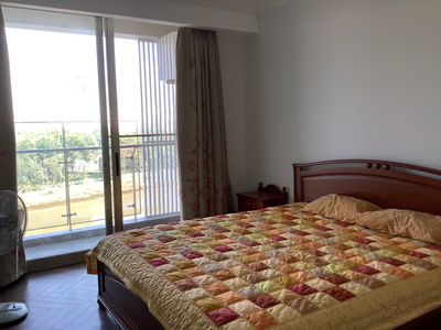 phòng ngủ căn hộ Phú Mỹ Hưng Midtown Căn hộ Phú Mỹ Hưng Midtown nội thất đầy đủ, view thành phố