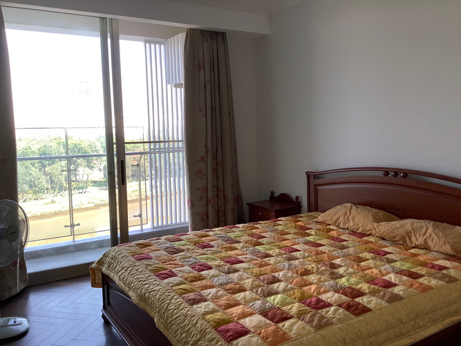 phòng ngủ căn hộ Phú Mỹ Hưng Midtown Căn hộ Phú Mỹ Hưng Midtown nội thất đầy đủ, view thành phố