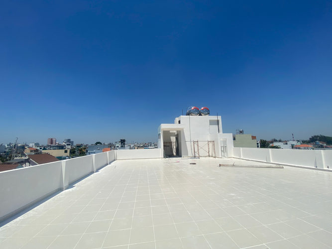 Mặt bằng kinh doanh Quận Gò Vấp Rooftop Sân thượng view máy bay, diện tích 200m2 không gian thoáng đãng.