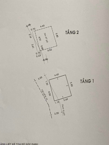 Nhà phố Quận Tân Bình Nhà phố thiết kế 1 trệt, 1 lầu diện tích 27.12m2, khu dân cư hiện hữu.