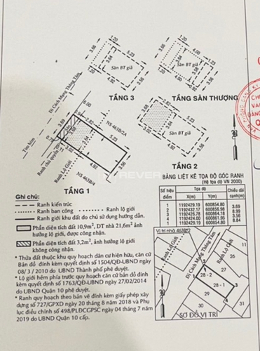  Nhà phố Đường Cách Mạng Tháng 8 4 tầng diện tích 29.1m² pháp lý sổ hồng.