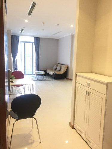 Căn hộ Vinhomes Central Park, Quận Bình Thạnh Căn hộ Vinhomes Central Park hướng ban công tây nam đầy đủ nội thất diện tích 53.5m²