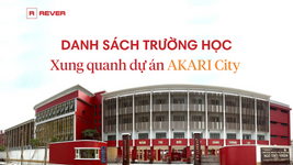 Khám phá các Trường học nổi bật xung quanh chung cư Akari City