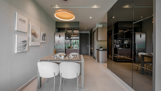 Căn hộ Westgate hướng ban công bắc không có nội thất diện tích 59m²