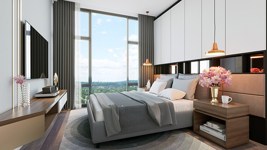  Căn hộ The Rivana  nội thất cơ bản diện tích 71.21m².