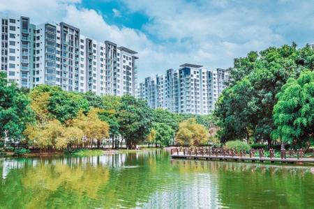 Căn hộ Celadon City, Quận Tân Phú Căn hộ cao cấp Celadon City tầng 8 bàn giao nội thất cơ bản.