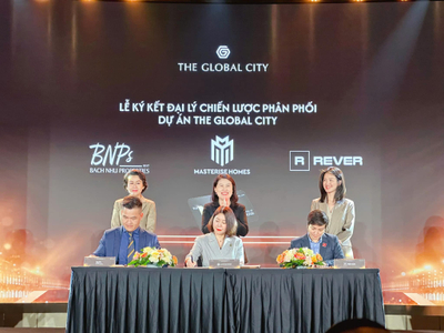 REVER có đặc quyền phân phối chính thức F1 dự án tâm điểm The Global City