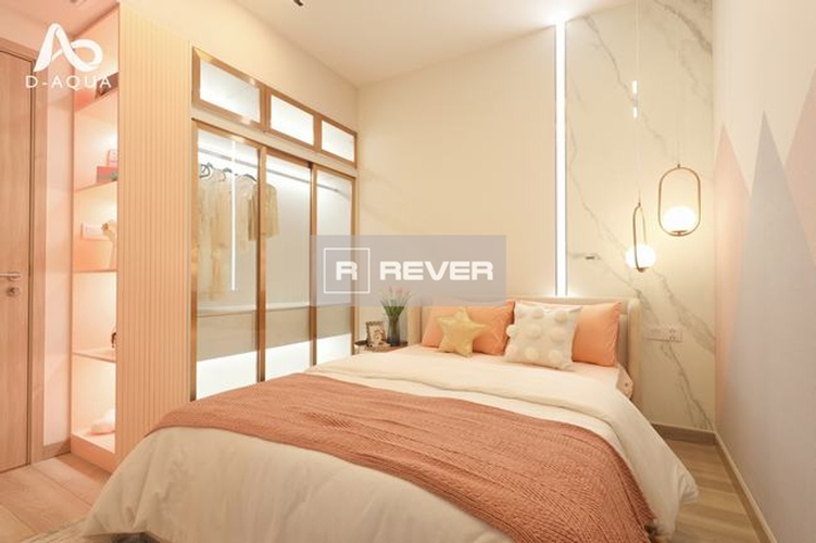  Căn hộ D-Aqua có 2 phòng ngủ, nội thất cơ bản.