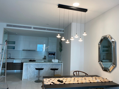  Căn hộ Sunwah Pearl đầy đủ nội thất diện tích 124m².