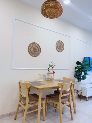  Căn hộ Vinhomes Golden River hướng ban công đông bắc đầy đủ nội thất diện tích 47m²