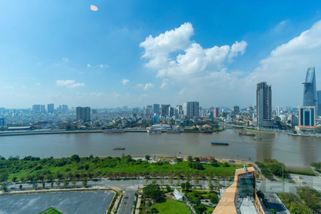  Căn hộ tầng 25 Empire City Thủ Thiêm nội thất đầy đủ, view thoáng