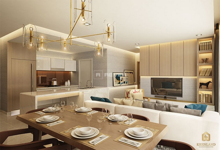  Căn hộ Urban Green không có nội thất diện tích 82.3m².