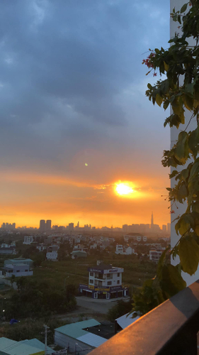View căn hộ Thủ Thiêm Garden, Quận 9 Căn hộ Thủ Thiêm Garden tầng 10 có 1 phòng ngủ, đầy đủ nội thất.