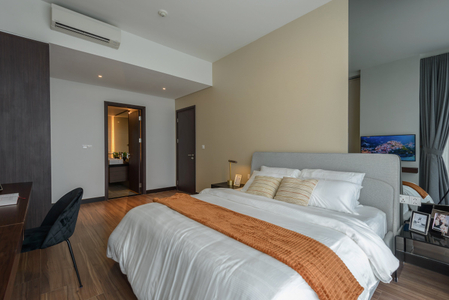  Căn hộ có 2 phòng ngủ Empire City, bàn giao nội thất cơ bản.