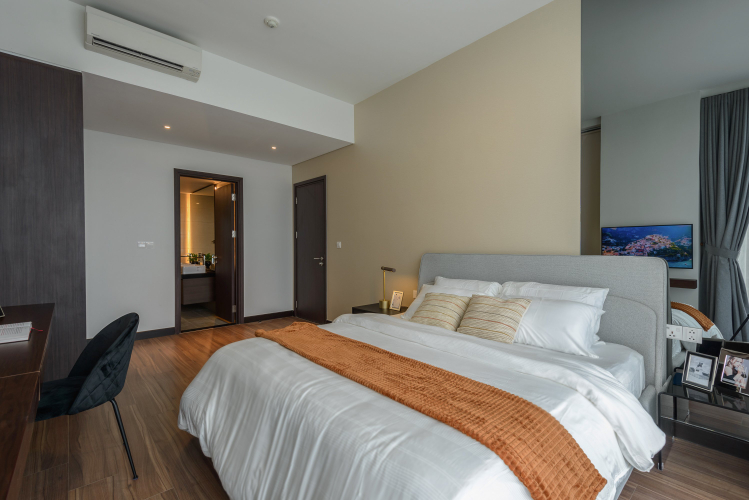  Căn hộ có 2 phòng ngủ Empire City, bàn giao nội thất cơ bản.