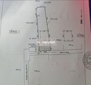  Đất nền diện tích 55m2 hướng Đông Nam, có nhà nát tiện xây mới.