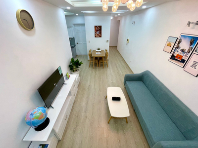 Căn hộ Sky Garden 3, Quận 7 Căn hộ Sky Garden 3 tầng 4 có 2 phòng ngủ, đầy đủ nội thất.