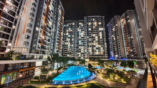 Căn hộ Safira Khang Điền, Quận 9 Căn hộ Safira Khang Điền hướng ban công đông nam đầy đủ nội thất diện tích 67m²