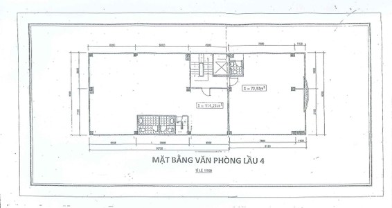  Văn phòng Đường Điện Biên Phủ diện tích 73m²