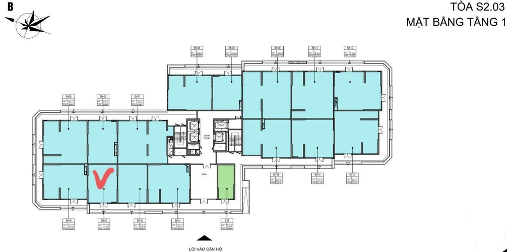 Căn hộ Vinhomes Grand Park, Quận 9 Căn hộ Vinhomes Grand Park tiện di chuyển, nội thất cơ bản.