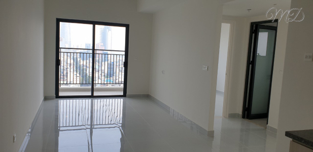 Căn hộ Soho Residence hướng ban công đông bắc nội thất cơ bản diện tích 58.5m²