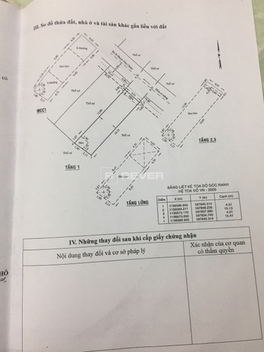  Nhà phố Đường Phạm Văn Chiêu 3 tầng diện tích 61.2m² hướng đông bắc pháp lý sổ hồng.