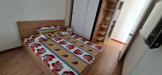 Căn hộ Diamond Riverside, Quận 8 Căn hộ Diamond Riverside tầng 21 thiết kế hiện đại, đầy đủ nội thất.