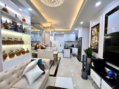  Căn hộ Saigon Mia tầng cao view thoáng mát, đầy đủ nội thất.