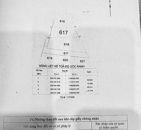 Đất nền Quận 9 Đất nền diện tích 504m2 hiện trạng có nhà cấp 4, khu dân cư hiện hữu.