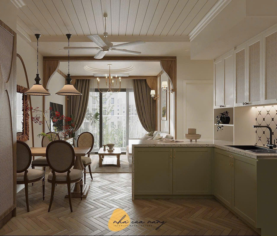 Căn 2PN Góc siêu đẹp The Opera Residence - The Metropole Thủ Thiêm, diện tích 71m²