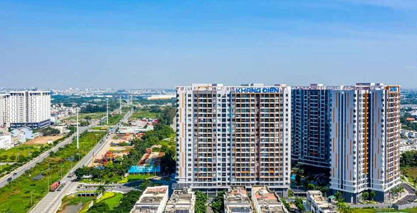 Căn hộ Safira Khang Điền, Quận 9 Căn hộ Safira Khang Điền thiết kế 2 phòng ngủ, nội thất cơ bản.