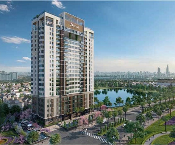 Căn hộ Ascent Lakeside, Quận 7 Căn hộ Ascent Lakeside tầng 7 thiết kế hiện đại, đầy đủ nội thất.