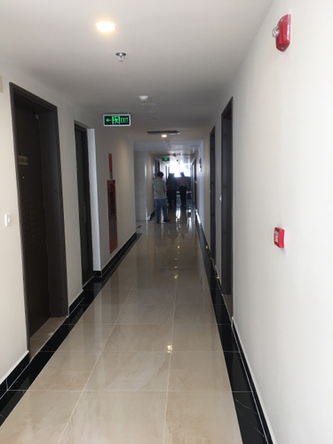 Căn hộ Soho Residence, Quận 1 Căn hộ Soho Residence tầng 26 thiết kế hiện đại, nội thất cơ bản.