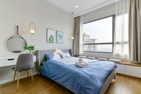 Căn hộ Masteri An Phú, Quận 2 Căn hộ Masteri An Phú tầng cao view đón gió mát, đầy đủ nội thất.