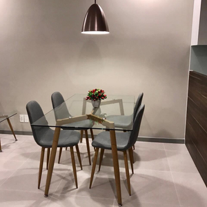 Căn hộ The Gold View, Quận 4 Căn hộ The Gold View tầng 31 diện tích 80m2, đầy đủ nội thất.