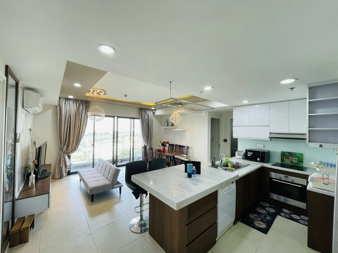 Căn hộ Masteri Thảo Điền, Quận 2 Căn hộ Masteri Thảo Điền tầng 7 có 3 phòng ngủ, đầy đủ nội thất.