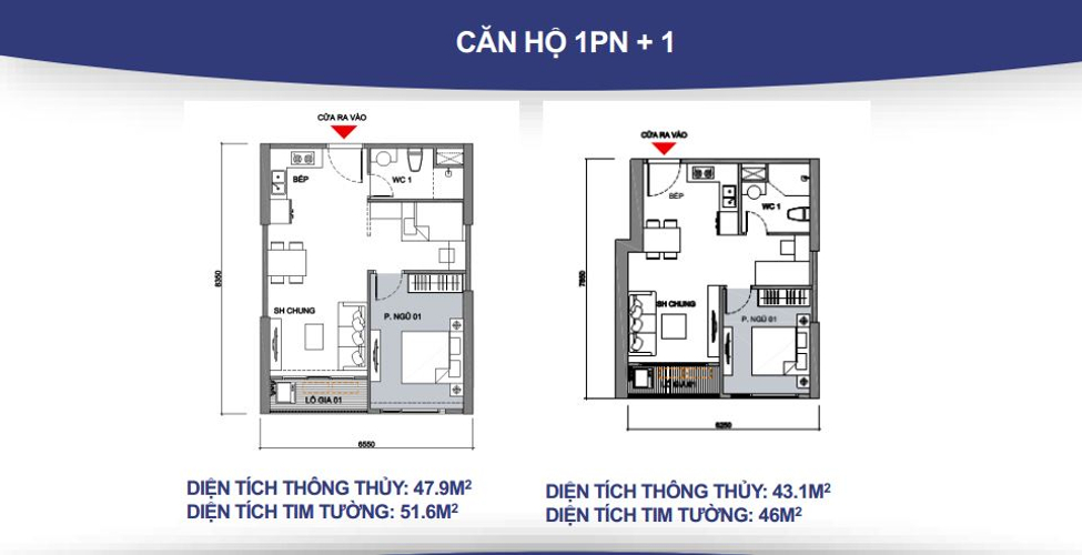 Căn hộ Vinhomes Grand Park, Quận 9 Căn hộ Vinhomes Grand Park có 1 phòng ngủ, nội thất cơ bản.