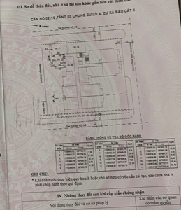 Căn hộ Bàu Cát 2, Quận Tân Bình Căn hộ Bàu Cát II hướng ban công tây nam đầy đủ nội thất diện tích 65.8m²