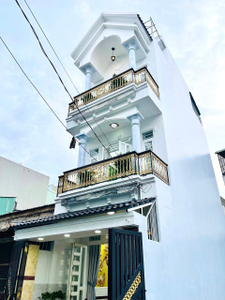  Nhà phố Đường Trần Thị Cờ 4 tầng diện tích 52.4m² hướng tây pháp lý sổ hồng