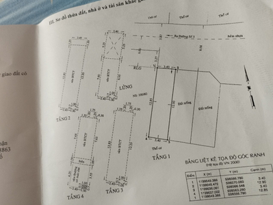 Nhà phố Quận Gò Vấp Nhà phố thiết kế 1 trệt, 1 lửng, 3 lầu có sân thượng và giếng trời thoáng mát.