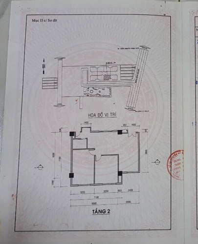 Bán] Căn hộ Cao ốc Đặng Văn Ngữ tầng 2 bàn giao không có nội thất. |  APN99012