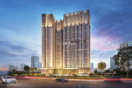  Căn hộ Opal Skyline hướng ban công nam nội thất cơ bản diện tích 64.32m².