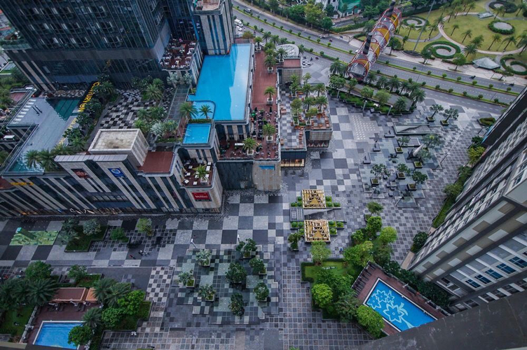 Căn hộ VInhomes Central Park, Quận Bình Thạnh Căn hộ cao cấp Vinhomes Central Park 3 phòng ngủ, nội thất dính tường.
