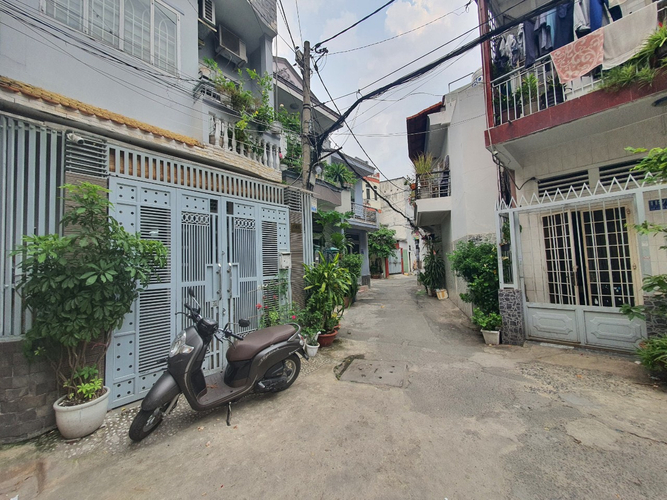 Nhà phố Quận Gò Vấp Nhà phố thiết kế 2 tầng diện tích 53m2, cửa hướng Bắc mát mẻ.