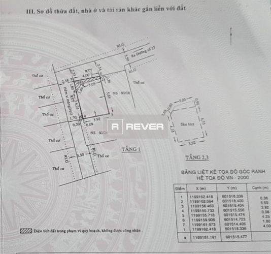  Nhà phố thiết kế 1 trệt, 2 lầu diện tích đất 21.3m2 rộng thoáng.